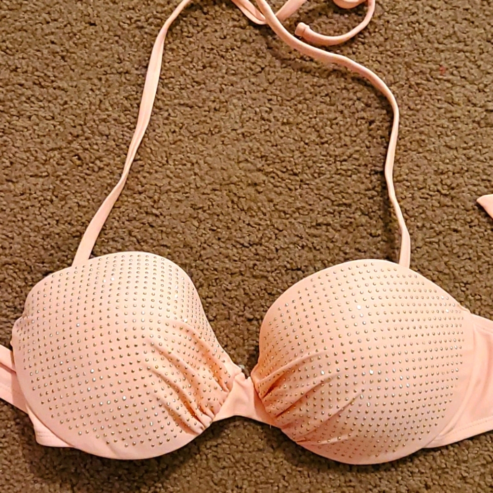 Sparkle bikini top
